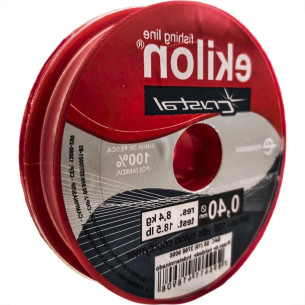 Linha Para Pesca Ekilon 0,40Mm Cristal 100M - Kit C/5 Pecas