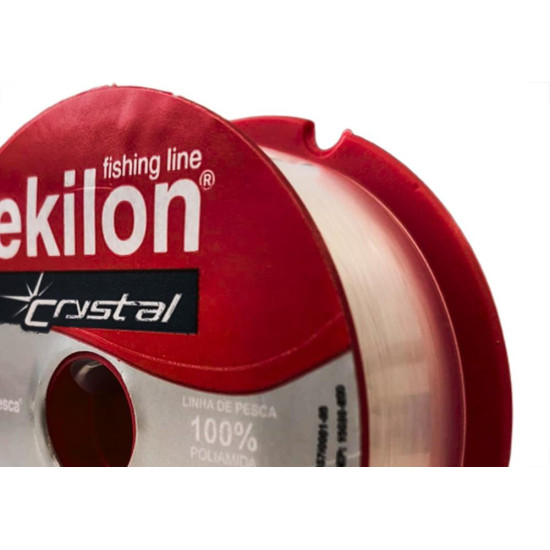 Linha Para Pesca Ekilon 0,60Mm Cristal 100M - Kit C/5 Pecas