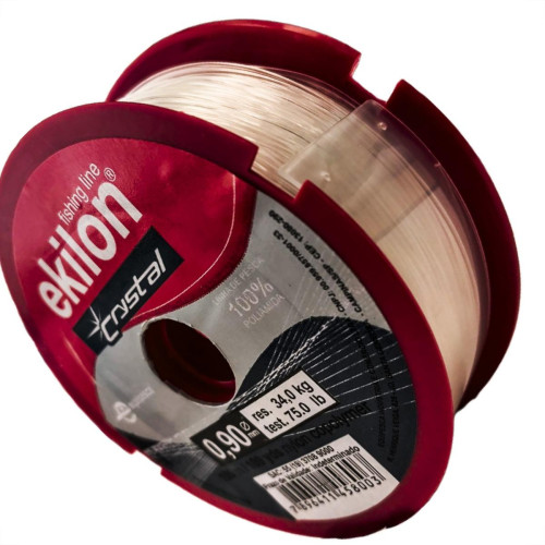 Linha Para Pesca Ekilon 0,90Mm Cristal 100M - Kit C/5 Pecas