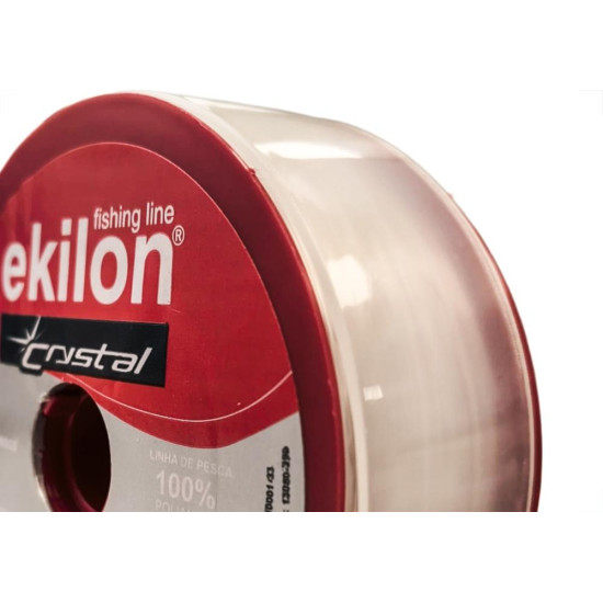 Linha Para Pesca Ekilon 1,00Mm Cristal 100M - Kit C/5 Pecas