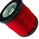 Fio De Nylon Para Aparador De Grama Equipesca Vermelho 2,0Mm X 138M - 500G