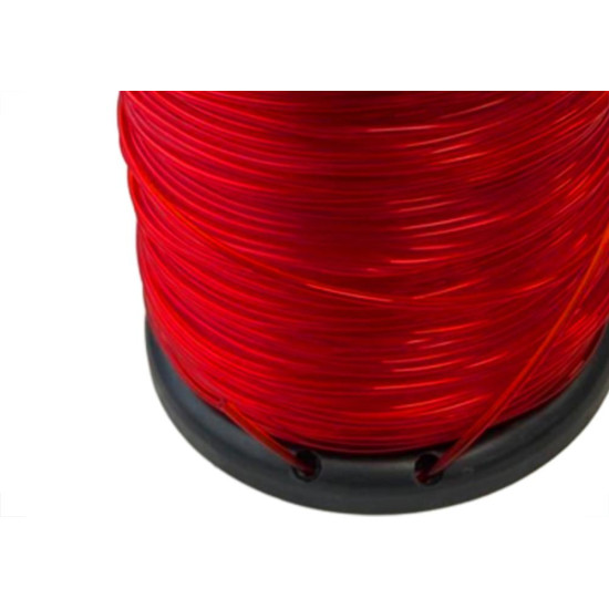 Fio De Nylon Para Aparador De Grama Equipesca Vermelho 2,0Mm X 138M - 500G