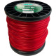 Fio De Nylon Para Aparador De Grama Equipesca Vermelho 3,0Mm X 61M - 500G