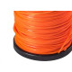Fio De Nylon Para Aparador De Grama Equipesca Laranja 3,0Mm X 58M - 500G