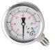 Manometro Com Glicerina Caixa Inox Genebre - 0 A 16 Bar - 3822 016