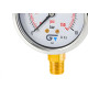 Manometro Com Glicerina Caixa Inox Genebre - 0 A 10 Bar - 3822 010