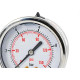 Manometro Com Glicerina Caixa Inox Genebre - 0 A 10 Bar - 3822 010