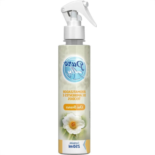 Aromatizador De Ambientes Puro Ar Cha Branco Gatilho Spray 250Ml