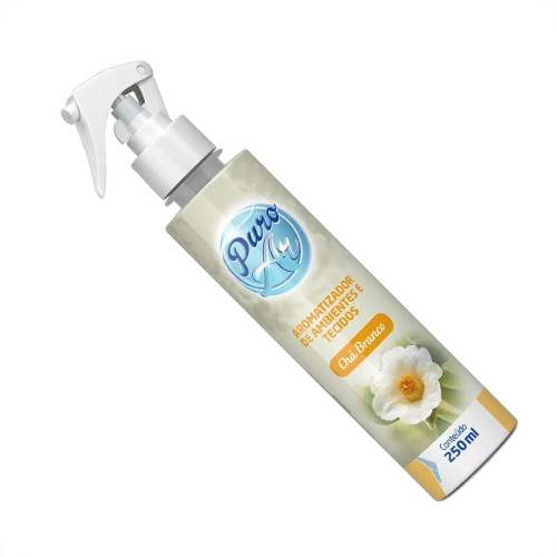 Aromatizador De Ambientes Puro Ar Cha Branco Gatilho Spray 250Ml