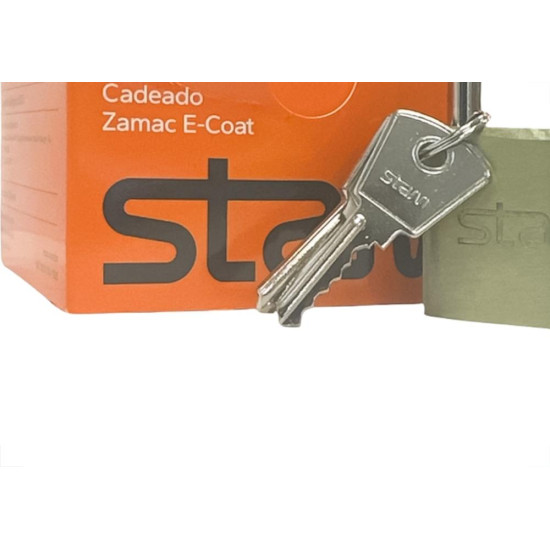 Cadeado Stam 40Mm Zamac - Kit C/5 Pecas