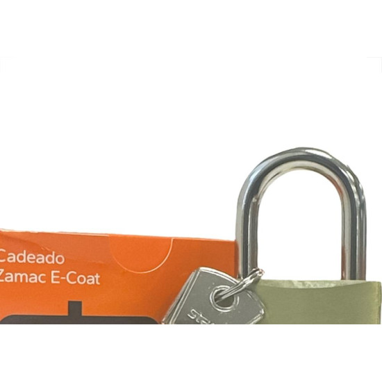 Cadeado Stam 40Mm Zamac - Kit C/5 Pecas