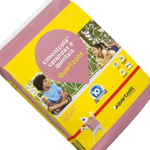 Argamassa Quartzolit Varandas E Quintais 20Kg