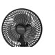 Ventilador De Mesa Mini 20Cm Com Garra Ventisol Preto 20Cm. 127V. - 19133