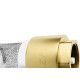 Valvula Para Poco Roco Metal 1/2'' Com Tela Inox