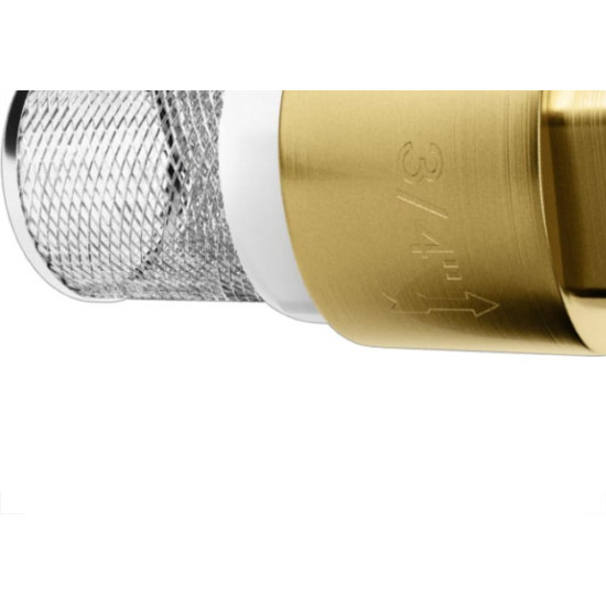 Valvula Para Poco Roco Metal 3/4'' Com Tela Inox