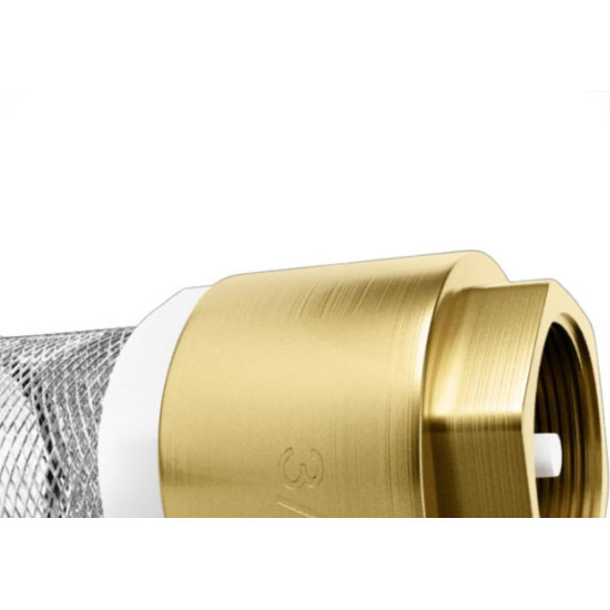 Valvula Para Poco Roco Metal 3/4'' Com Tela Inox