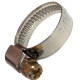 Abracadeira Rosca Sem Fim Guepar 1'' X 1.1/2'' - 9Mm Pacote Com 50 Pecas