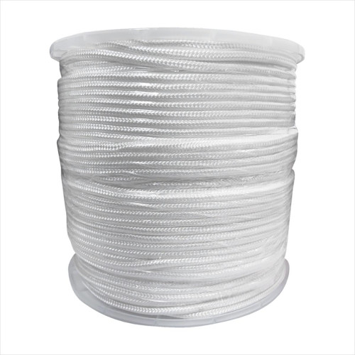 Corda Pp Trancada Guepar 5Mm Branca 220M Carretel