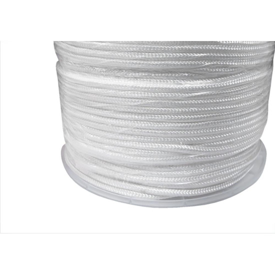 Corda Pp Trancada Guepar 5Mm Branca 220M Carretel