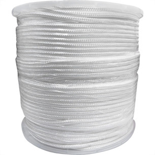 Corda Pp Trancada Guepar 6Mm Branca 220M Carretel
