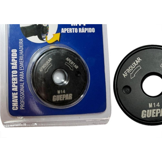 Flange Para Esmerilhaderia Aperto Rapido M14 Guepar