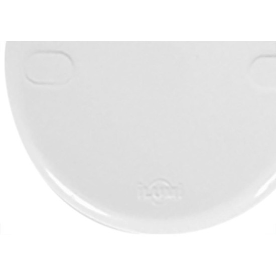Placa Conjunto Ilumi Stylus Branca 4X4 - Redonda Cega 3'' 20440 - Kit C/20 Pecas