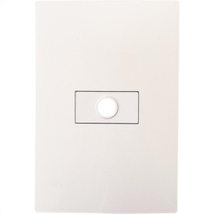 Placa Conjunto Modular Ilumi I9-Inove 4X2 - 1 Modulo + Saida Fio - 9403