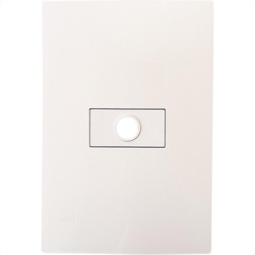 Placa Conjunto Modular Ilumi I9-Inove 4X2 - 1 Modulo + Saida Fio - 9403