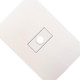 Placa Conjunto Modular Ilumi I9-Inove 4X2 - 1 Modulo + Saida Fio - 9403