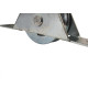 Roldana Para Portao Waves Plus Nylon ''U'' Com Suporte Aberto De Aluminio 1/2''