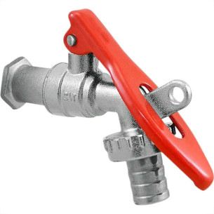 Torneira Esfera Jardim Higiban Reduzida 1/2'' X 3/4'' 3/4'' X 3/4''