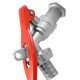 Torneira Esfera Jardim Higiban Reduzida 1/2'' X 3/4'' E 3/4'' X 3/4''