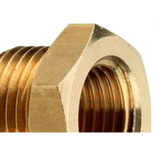 Bucha Reducao Garden Zamac Amarelo 3/4'' X 1/2'' - 10856E