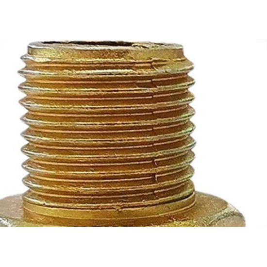 Aumento Garden Zamac Amarelo 1/2'' X 3/4'' - 10863E