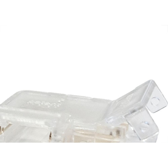Emenda Em L Cob Para Fita De Led 10Mm Gaya Pacote Com 10 Pecas - 5583