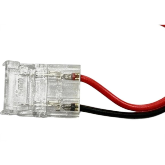 Conector Com Rabicho Para Fita De Led 8Mm Gaya Pacote Com 10 Pecas - 5585