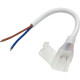 Plug Para Fita De Led Gaya Pratik Super Brilho 3535 - Ip20 Pacote Com 10 Pecas - 1156