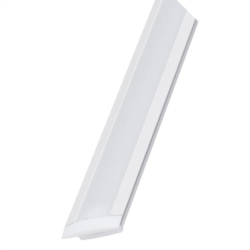 Perfil Para Led Embutir Gaya 24,7Mm Slim Branco Ip20 - 1M - 9342