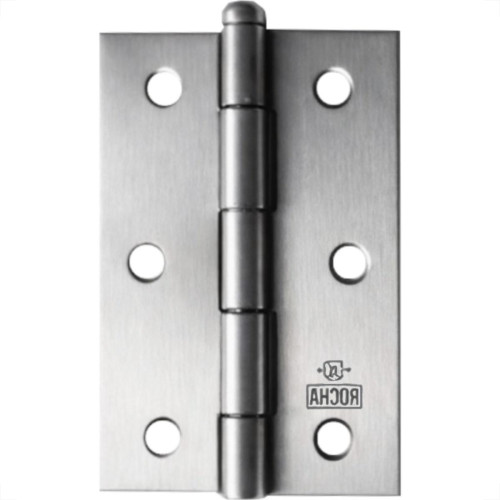 Dobradica Rocha Aco Carbono Polido 1.1/2'' - Kit C/24 Pecas