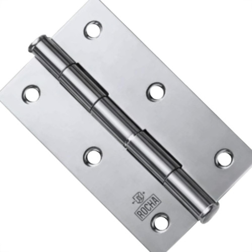 Dobradica Rocha Aco Carbono Zincado 1.1/2'' - Kit C/24 Pecas