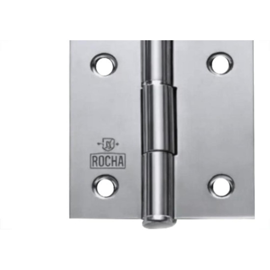 Dobradica Rocha Aco Carbono Zincado 1.1/2'' - Kit C/24 Pecas