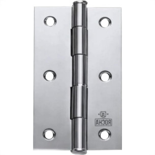 Dobradica Rocha Aco Carbono Zincado 2.1/2'' - Kit C/24 Pecas