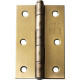 Dobradica Rocha Colonial Aco Carbono Polido 3'' - Kit C/24 Pecas