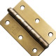Dobradica Rocha Colonial Aco Carbono Polido 3'' - Kit C/24 Pecas