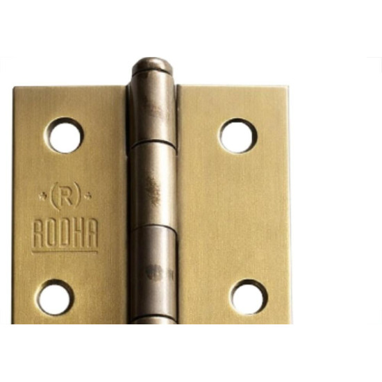 Dobradica Rocha Colonial Aco Carbono Polido 3'' - Kit C/24 Pecas