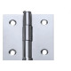 Dobradica Rocha Aco Carbono Cromado 3.1/2'' - Kit C/24 Pecas
