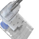 Plug Protetor Dps Iclamper 90º 2 Polos + Terra 10A. Transparente