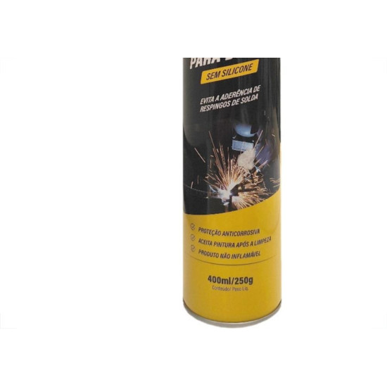 Anti Respingo Solda Mundial Prime Sem Silicone 250Ml/120G.
