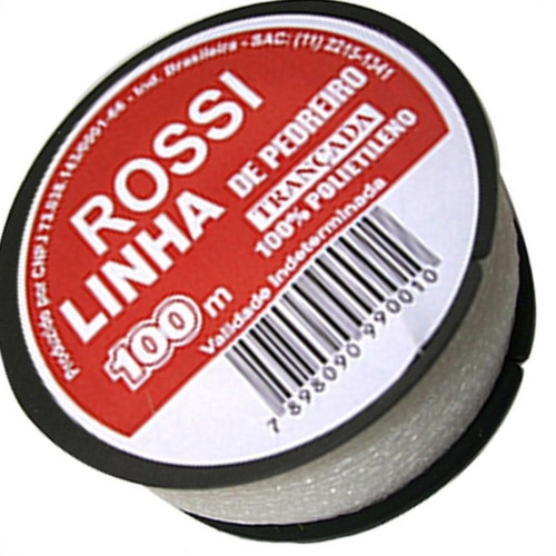 Linha Para Pedreiro Trancada Rossi 100M - Kit C/12 Pecas Linha Para Pedreiro Trancada Rossi 100M - Kit C/12 Pecas