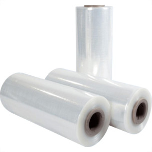 Filme Stretch Embala Geral 4,5 Kg (Peso Liq. 4 Kg) 25 Micras